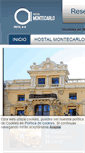 Mobile Screenshot of hostalmontecarlo.es