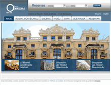 Tablet Screenshot of hostalmontecarlo.es